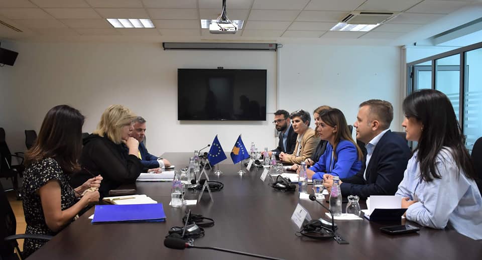 Ministrja Haxhiu priti në takim Komisioneren e Këshillit të Evropës për të Drejtat e Njeriut