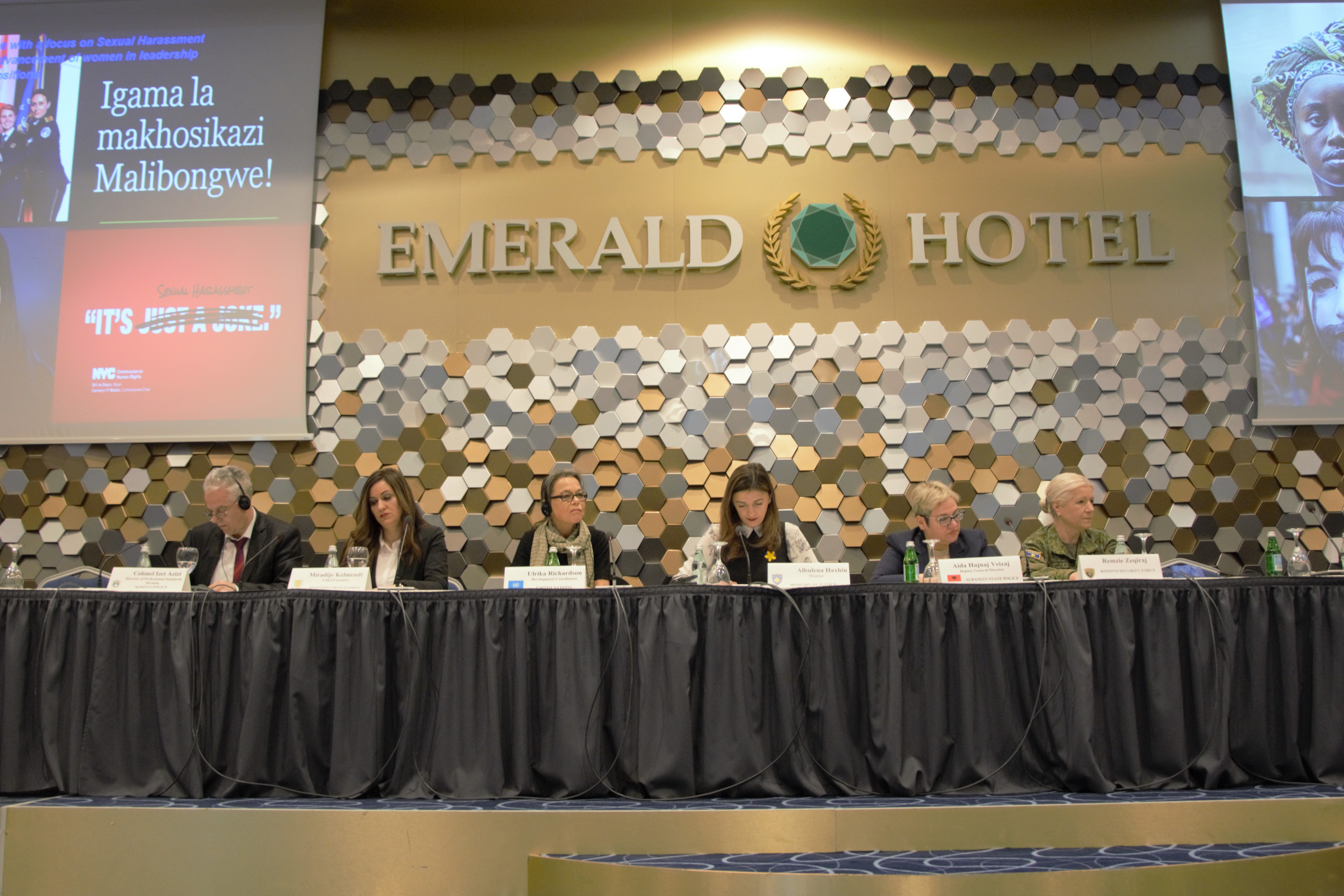 Ministrja Haxhiu pjesëmarrëse në Konferencën Ndërkombëtare të organizuar nga Policia e Kosovës