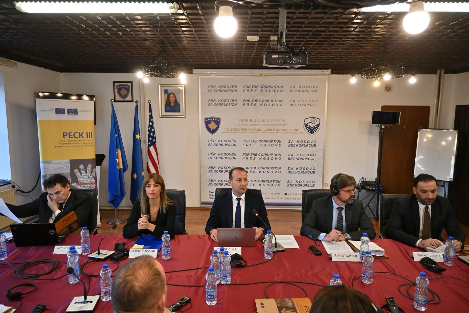 Ministrja Haxhiu merr pjesë në lansimin e aktivitetit të Projektit Kundër Krimit Ekonomik