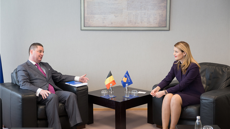 Ministrja Hoxha: Belgjika partner i fuqishëm yni në drejtësi