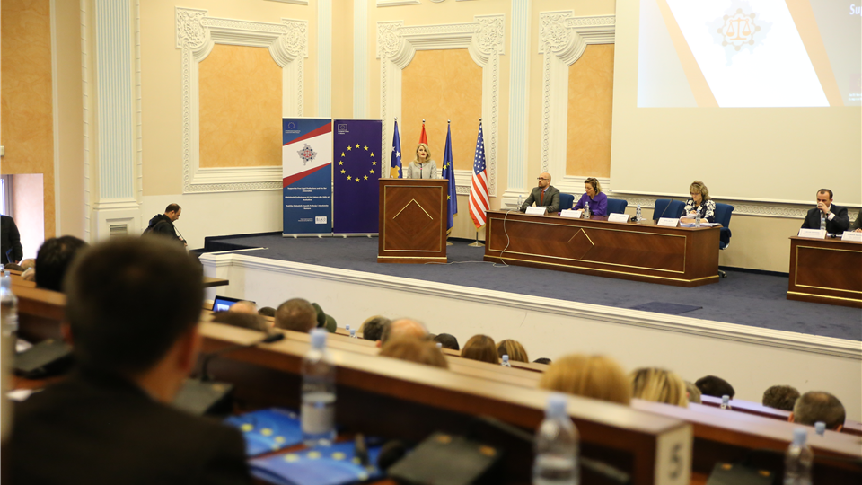Ministrja Hoxha: Konsolidimi i Sistemit të Drejtësisë mbi bazën e kornizës ligjore dhe funksionale, qëndrueshmëri për Profesionet e Lira