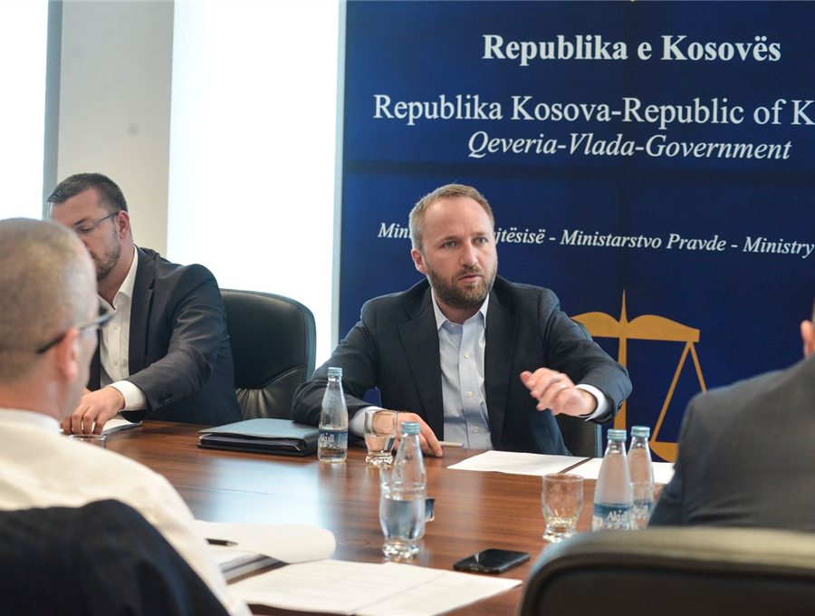Minister Tahiri met with the civil society regarding the Law on Extended Powers for Confiscation of Assets acquired by criminal offence