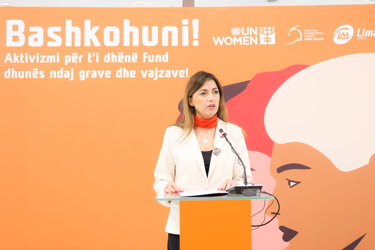 Në partneritet me UN Women u mbajt aktiviteti i radhës në Aeroportin “Adem Jashari”