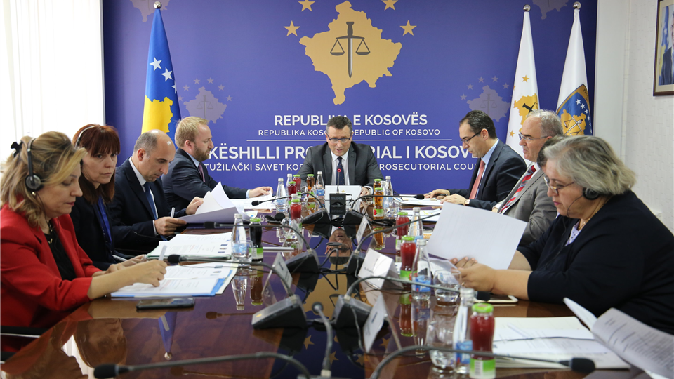 Meeting of the Joint Rule of law Coordination Board held in Pristina