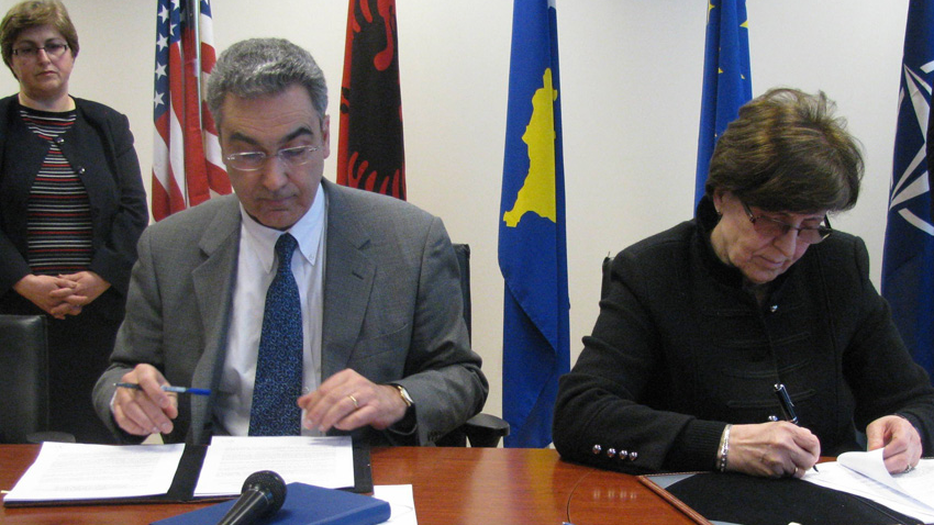 Ministry of Justice and UNDP signed a cooperation agreement to support the justice sector in Kosovo