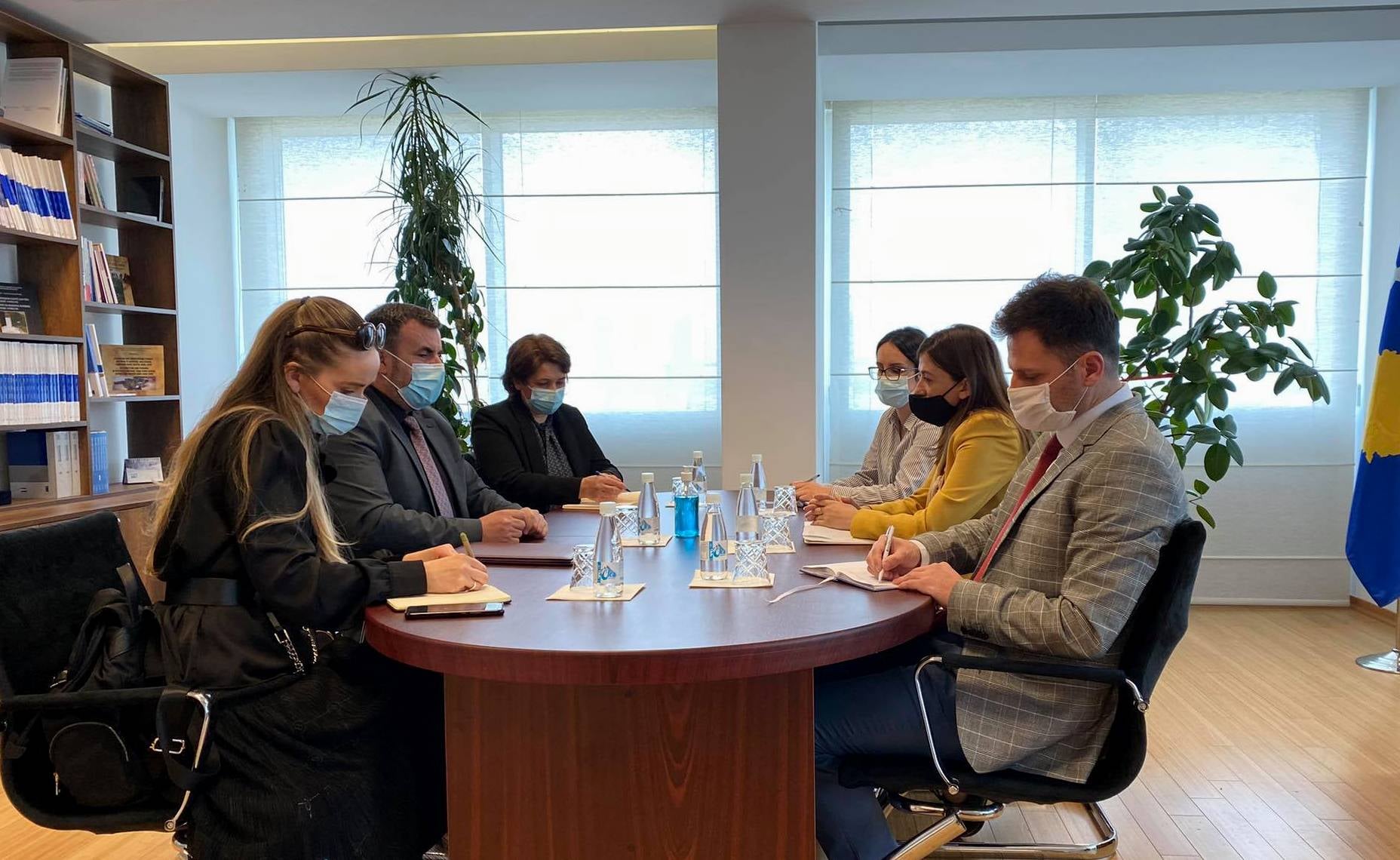 Ministrja e Drejtësisë priti në takim Avokatin e Popullit