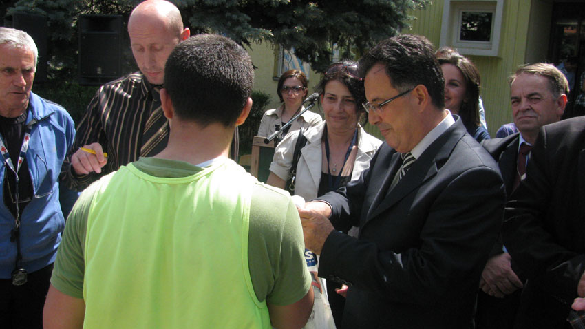 Spring running competition held in Correctional Center for Juveniles and Women in Lipjan