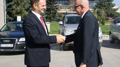 Minister Kuçi met the new Head of EULEX, Gabriele Meucci