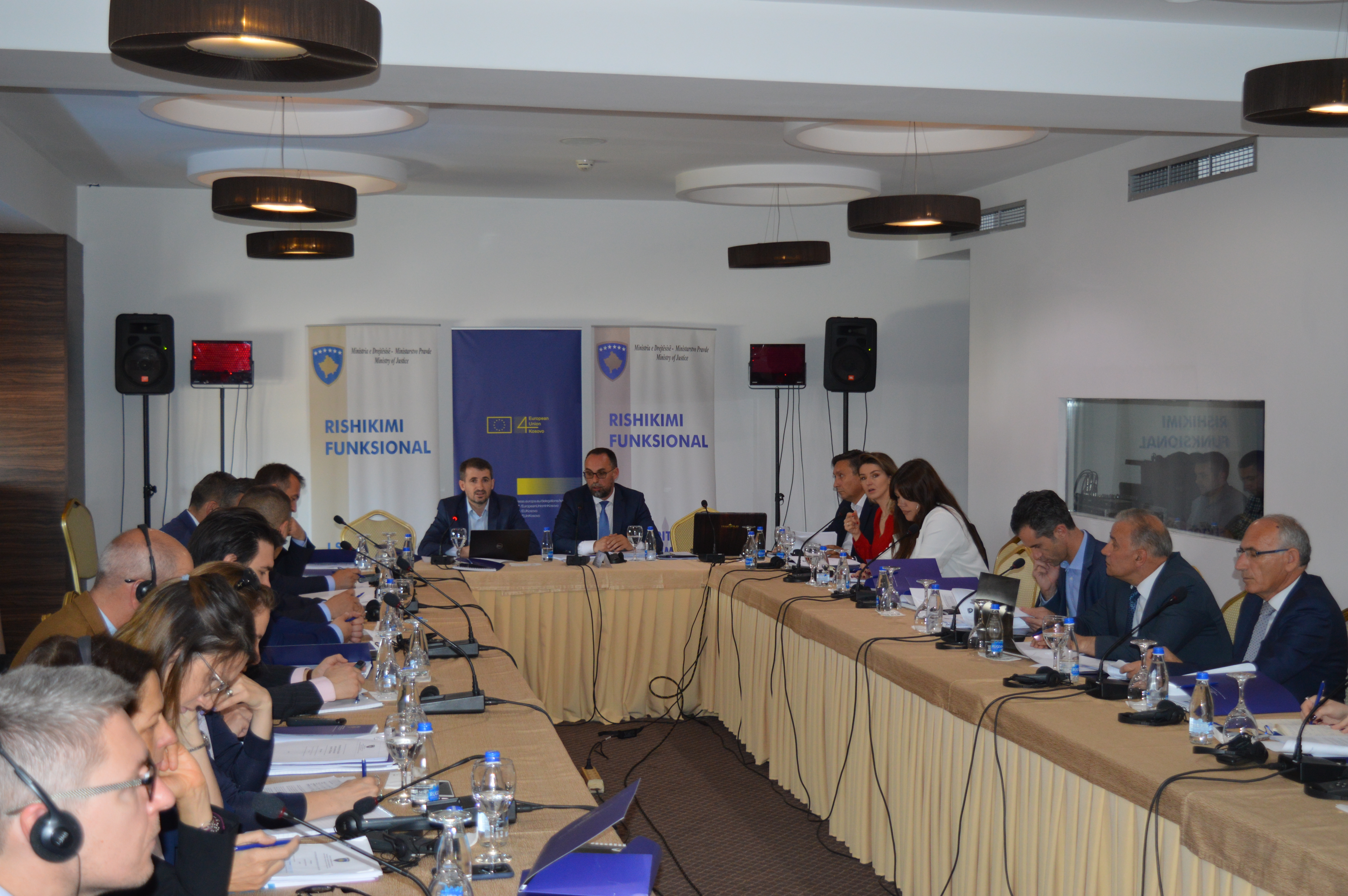 Meeting of the working group on the functioning of the judicial and prosecutorial system within the Functional Review of the Rule of Law Sector was held