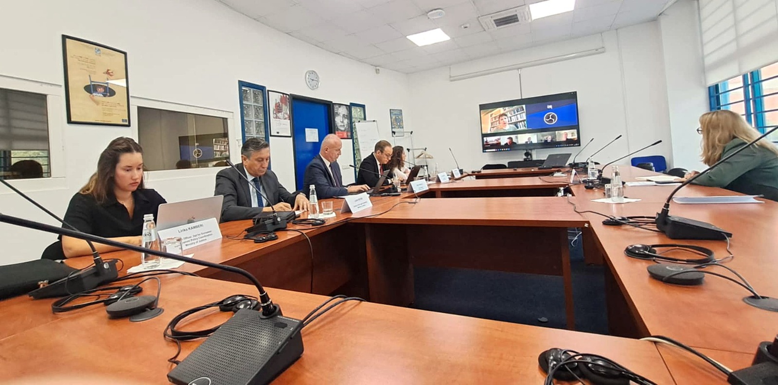 Zëvendësministri Qorrolli diskutoi me përfaqësuesit e Komisionit të Venecias për Projektligjin mbi Këshillin Prokurorial të Kosovës