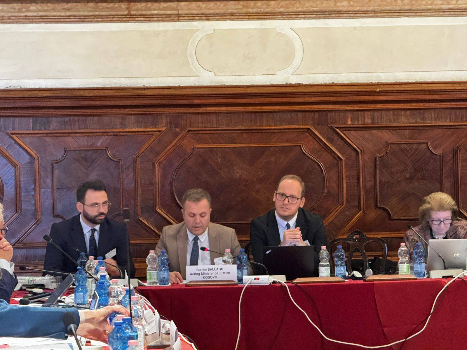 V.D. Ministar Pravde, Blerim Sallahu, učestvovao je u radu plenarne sednice Venecijanske Komisije
