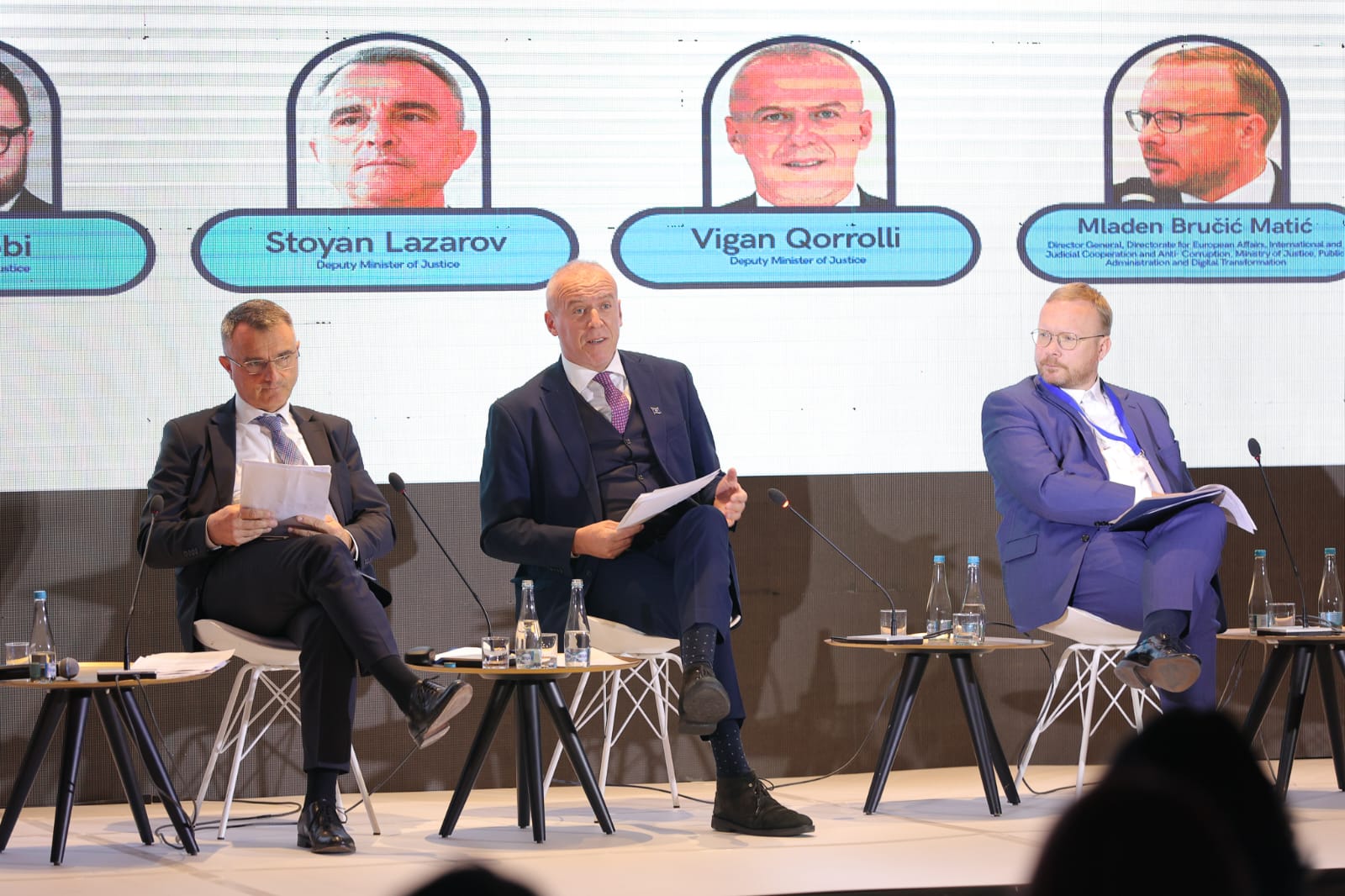 Zamenik ministra Qorolli na Ministarskoj konferenciji Berlinskog foruma u Sarajevu: ’’Kosovo pobeđuje bitku protiv korupcije: Iz pravde rađaju se razvoj, stabilnost i poverenje“