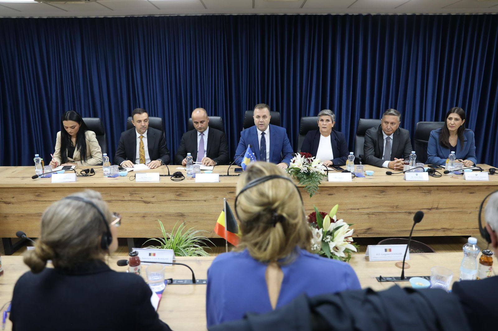 VD Ministra Pravde, Blerim Sallahu, danas je održao sastanak sa ministarkom pravde Kraljevine Belgije, AneliesVerlinden, i ministarkom za azil, migracije i socijalnu integraciju, Anelien Van Bossuyt