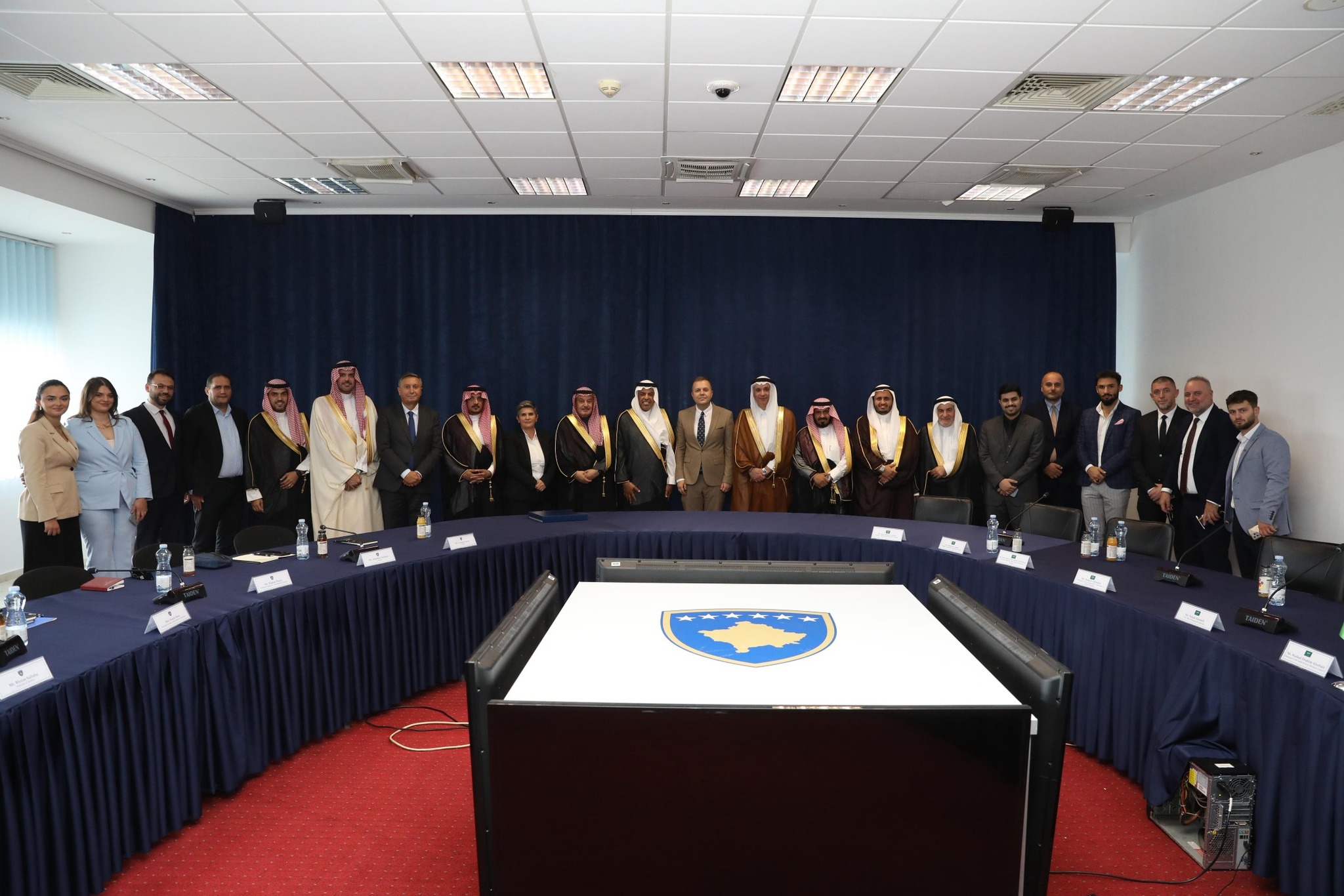 U.D. Ministri i Drejtësisë, Blerim Sallahu, sot priti një delegacion nga Mbretëria e Arabisë Saudite