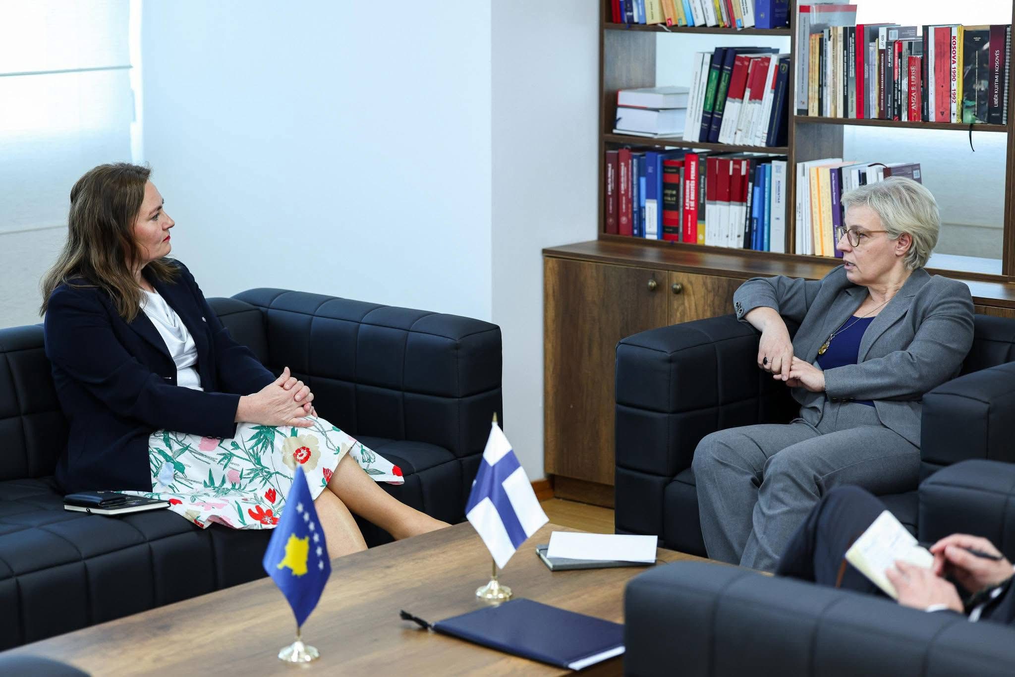 Minister Gërvalla meets with Ambassadors: Finland and Slovenia important partners of the Republic of Kosovo
