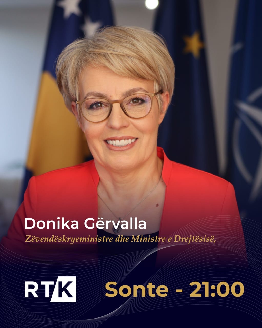Ministarka Gërvalla pozvana na RTK