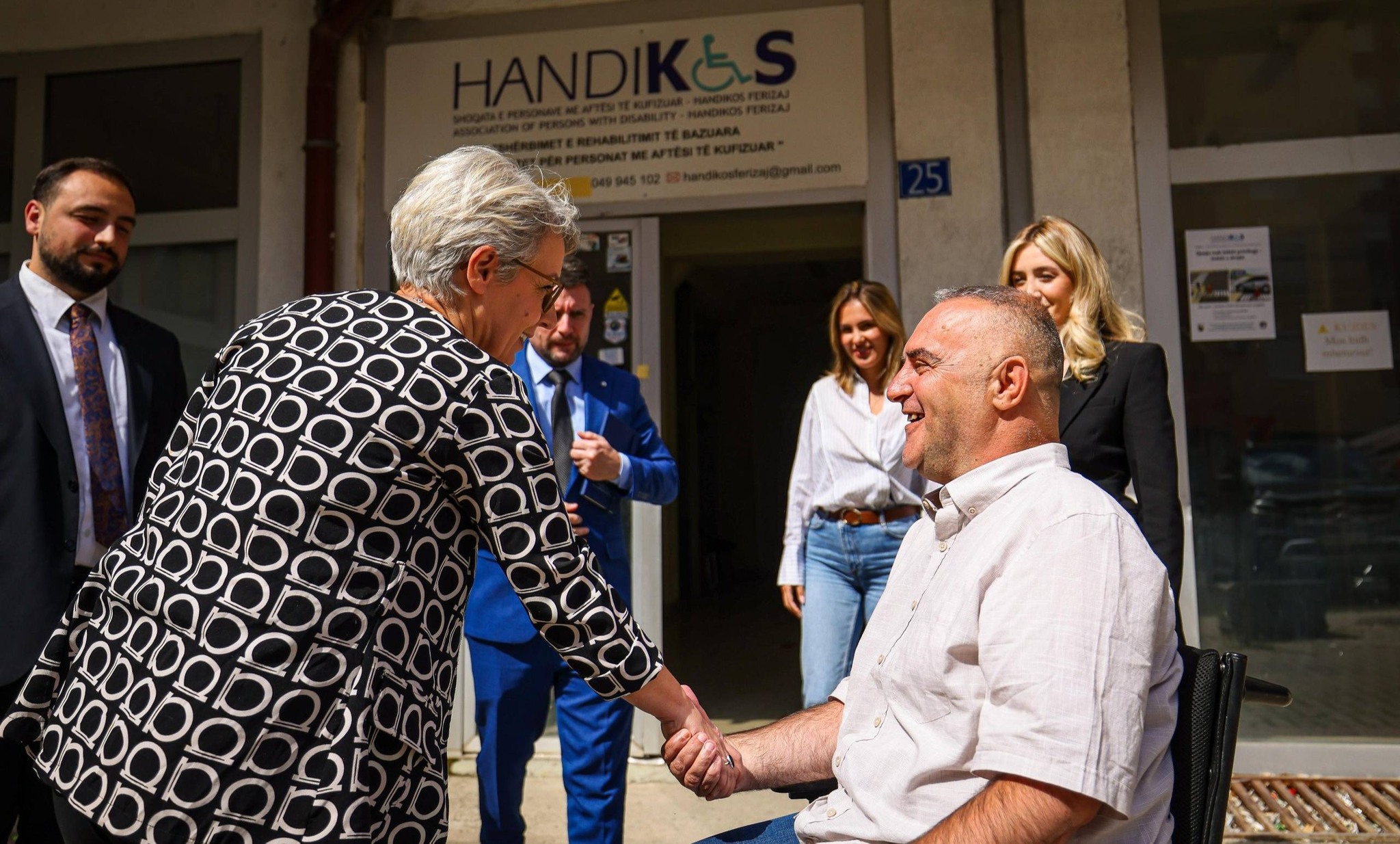 Minister Gërvalla visited Handikos in Ferizaj: Support for Persons with Disabilities is a State and Human Responsibility