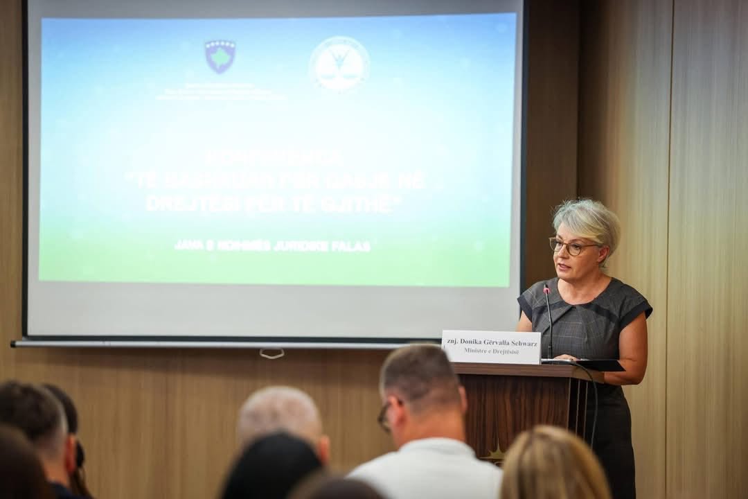 Hapet Java e Ndihmës Juridike Falas, Ministrja Gërvalla: Drejtësia duhet të jetë e qasshme për çdo qytetar